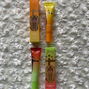 New Set of 2 Juvia’s Place The Nubian Glow Lip Balm in Guava and Mango